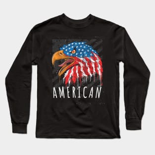 American Eagle head Long Sleeve T-Shirt